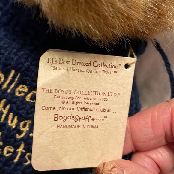 Boyds Bear Longaberger Basket Bear - Picture 7 of 8